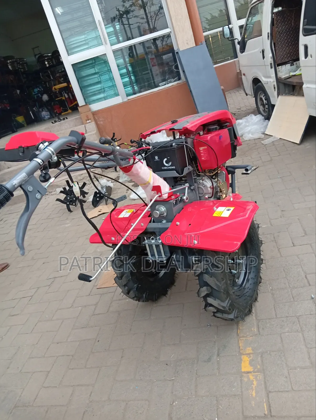 Key Start Power Tiller