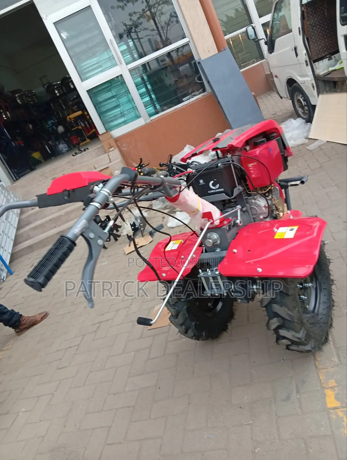 Key Start Power Tiller