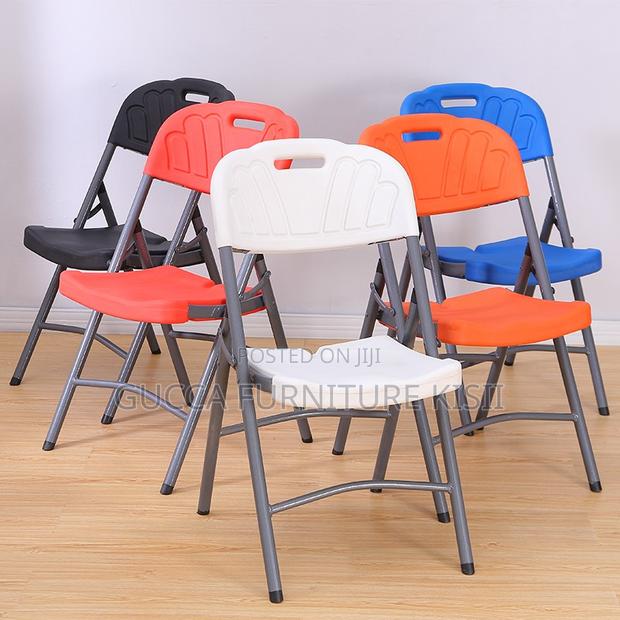 Home Chairs; Camping Foldable Plastic Chair - thumbnail 5