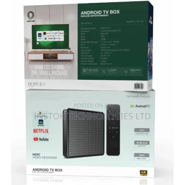 Green Lion Android TV Box With Remote Control - thumbnail 2