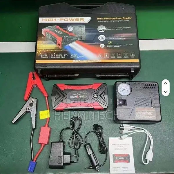 99800mAh Jumper Compressor Kit With Portable Design