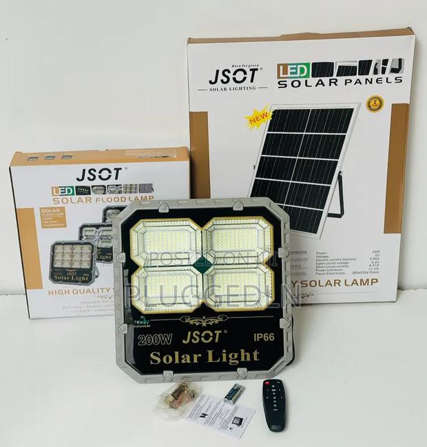 JSOT 200W Solar Flood Light.