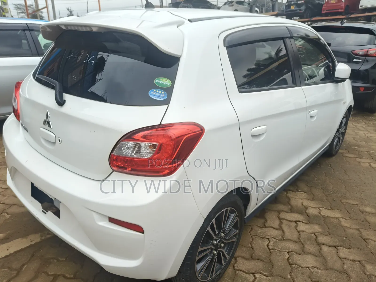 Mitsubishi Mirage 2019 White