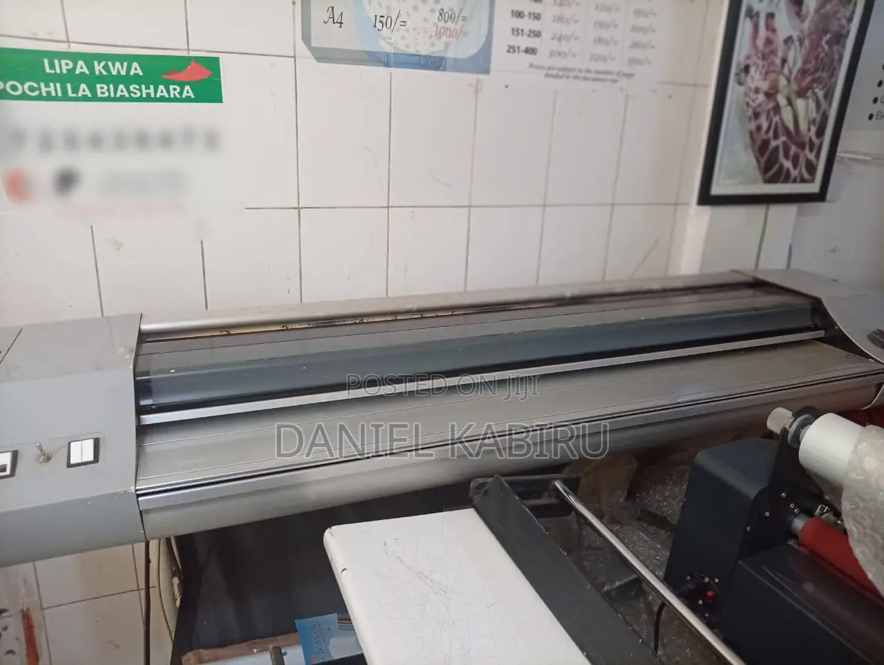 Ammoniah Diazoh Printer for Parts