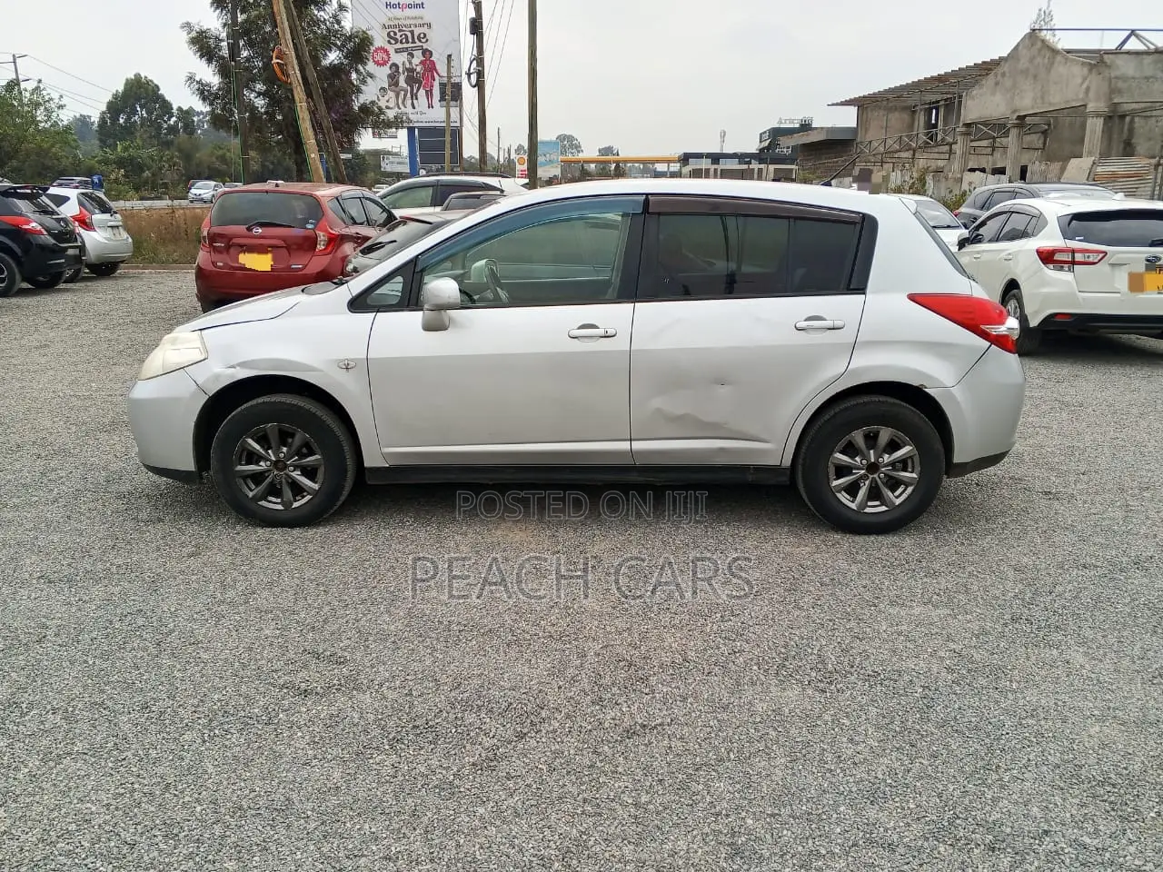 Nissan Tiida 2012 Silver