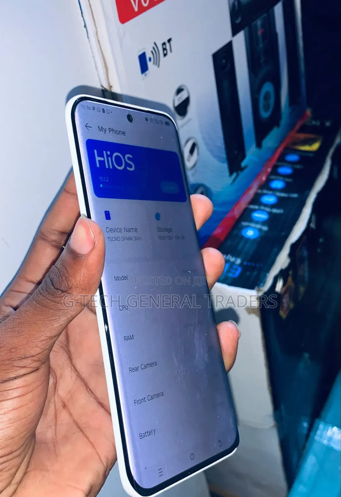 Tecno Spark Slim 256 GB White