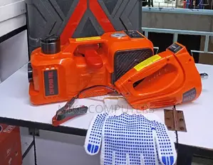 Portable 12v Tire Inflator Pump With Puncture Repair Kit