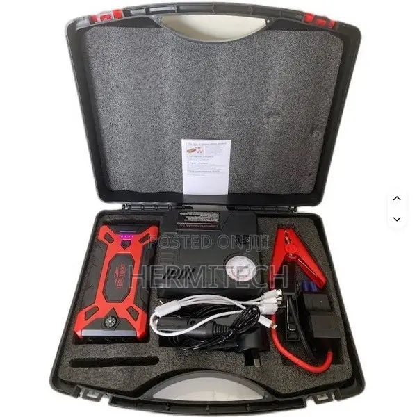 99800mAh Jumper Compressor Kit With Emergency Light