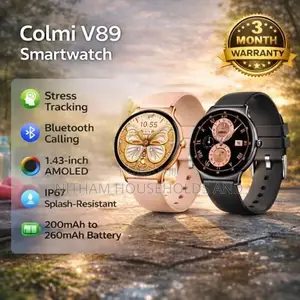 Colmi V89 Premium Smartwatch Metal Strap