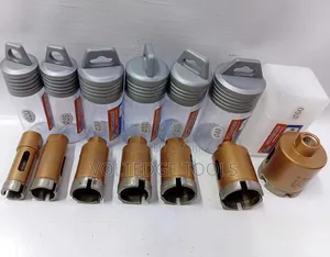 7-Piece Diamond Core Drill Bit Set