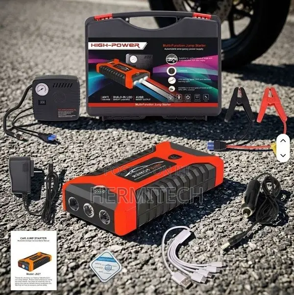 99800mAh Jumpers Compressor With Compact Carrying Design