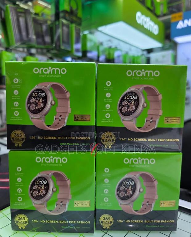 Oraimo Watch Muse 2 LiteOSW-827N 1.26'' IP68 Chic Versatile Smartwatch