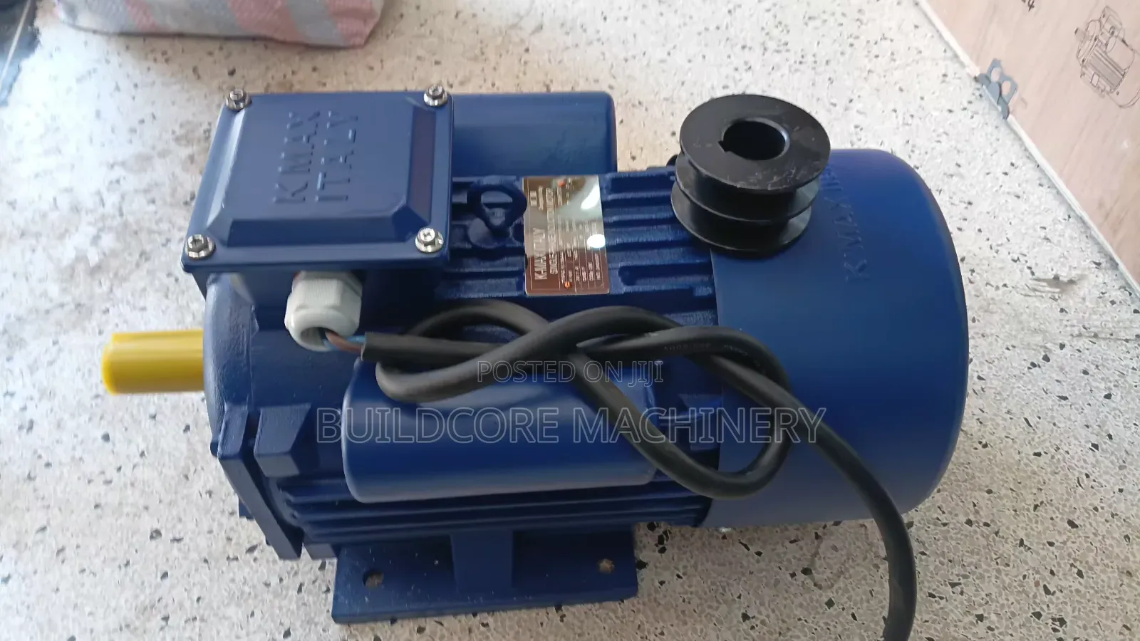 Low Speed 4kw K Max Asynchronous Single-Phase Electric Motor