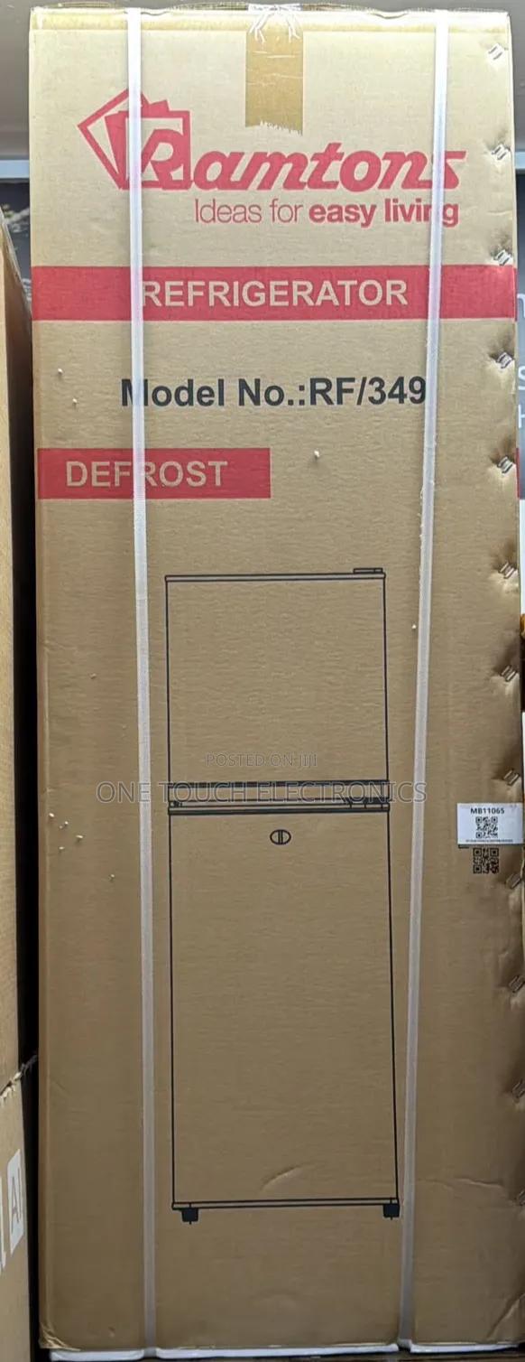 Ramtons Double Door Refrigerator 138LT SILVER RF/349 - thumbnail 2
