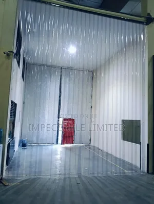 PVC Strip Curtain Installation