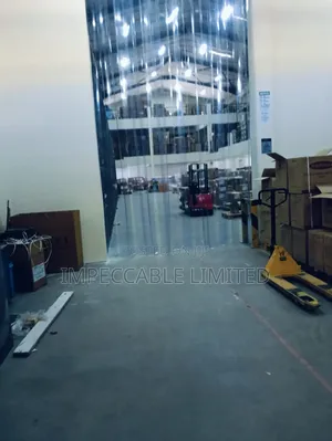 PVC Strip Curtain Installation