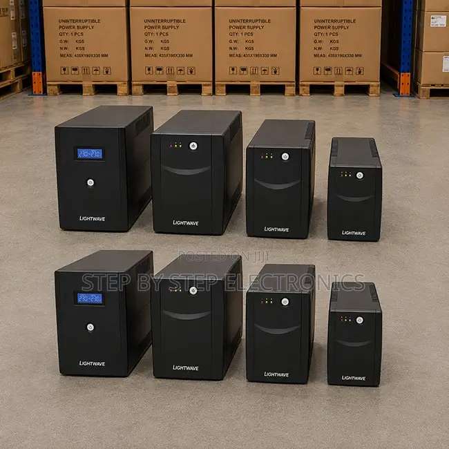 Factory Prices Backup 650va, 850va,1kva, 2kva, 3kva Lightwave Ups