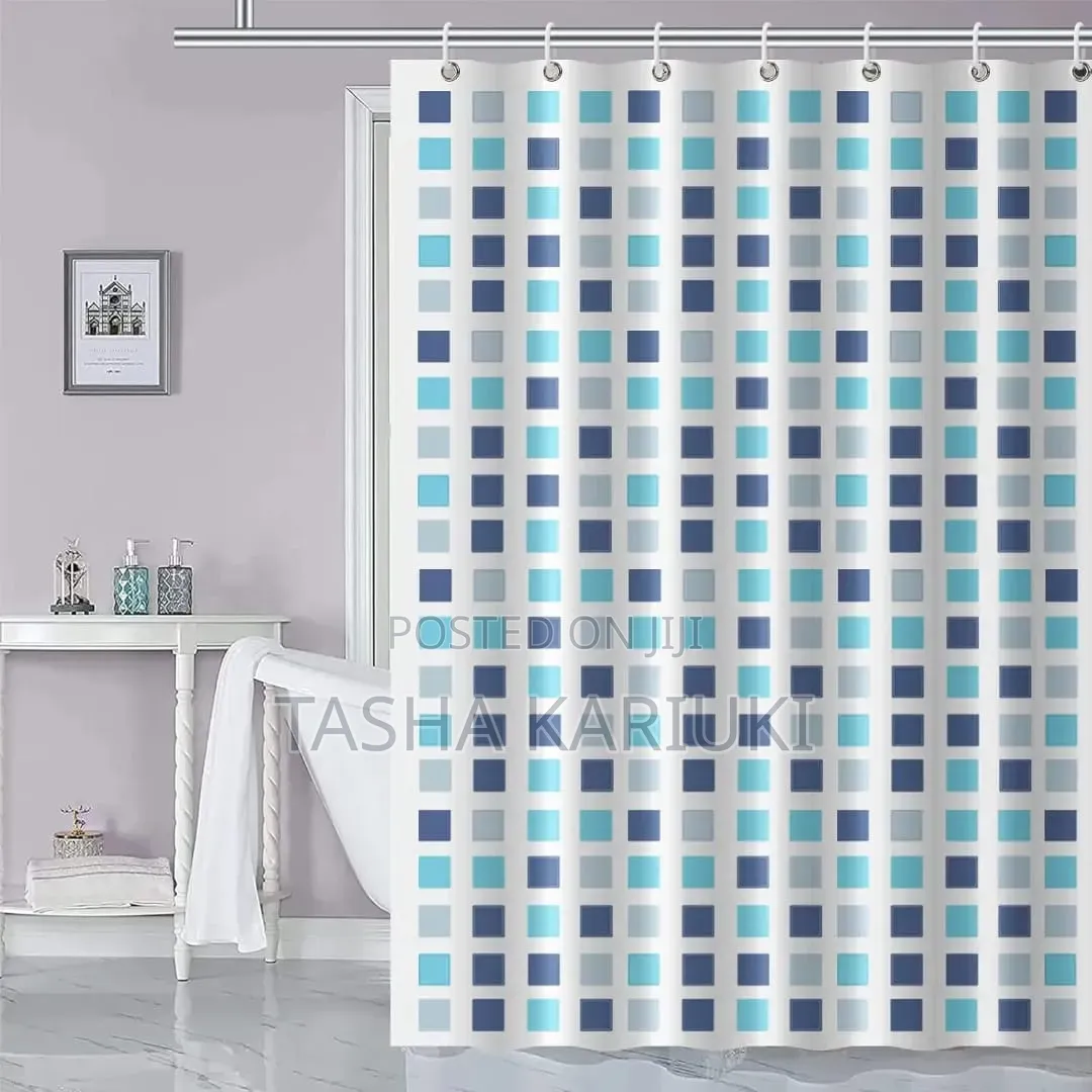 180*200cm Shower Curtains With Hooks *