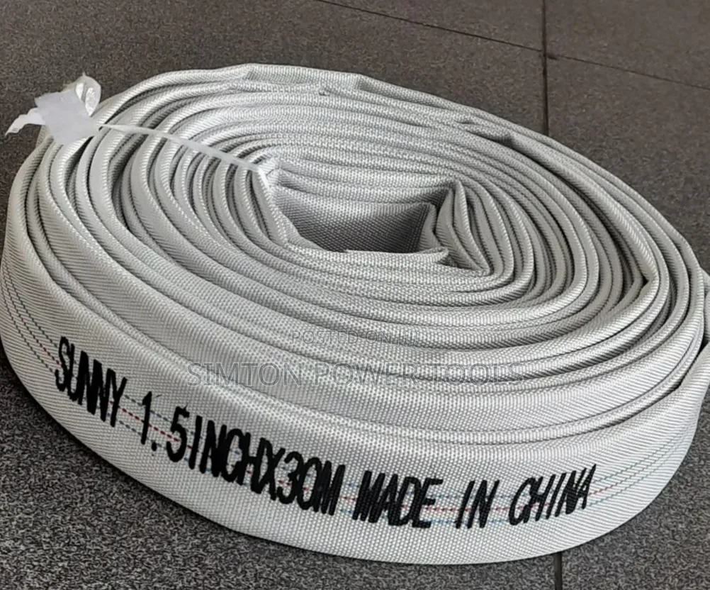 Sunny Brand 1.5-Inch X 30-Meter Canvas Lay-Flat Delivery Hose.