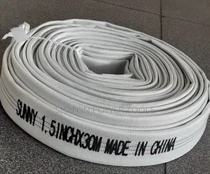 Sunny Brand 1.5-Inch X 30-Meter Canvas Lay-Flat Delivery Hose.