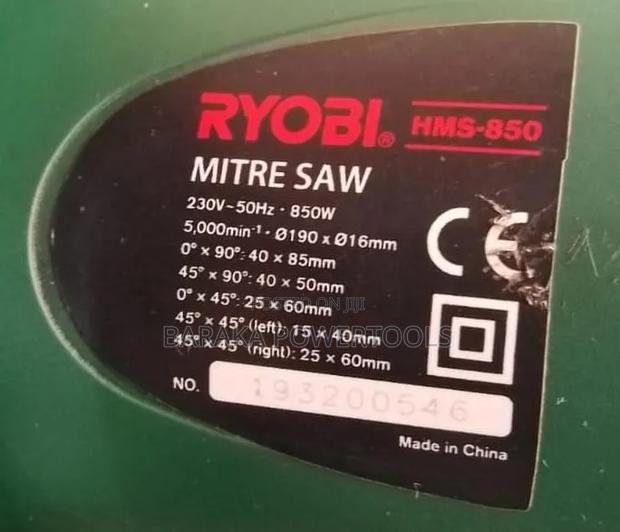 RYOBI HMS-850 Mitre Saw. - thumbnail 2