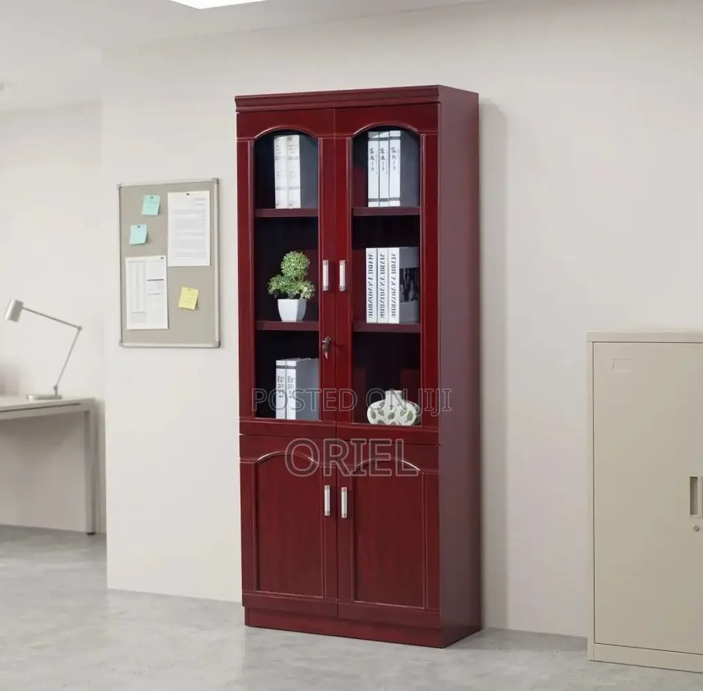 Office Cabinet : Mahogany Office Storage Cabinet