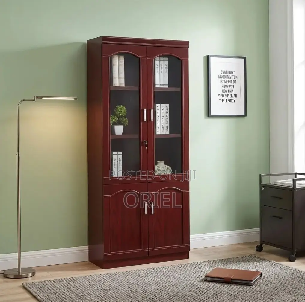 Office Cabinet : Mahogany Office Storage Cabinet