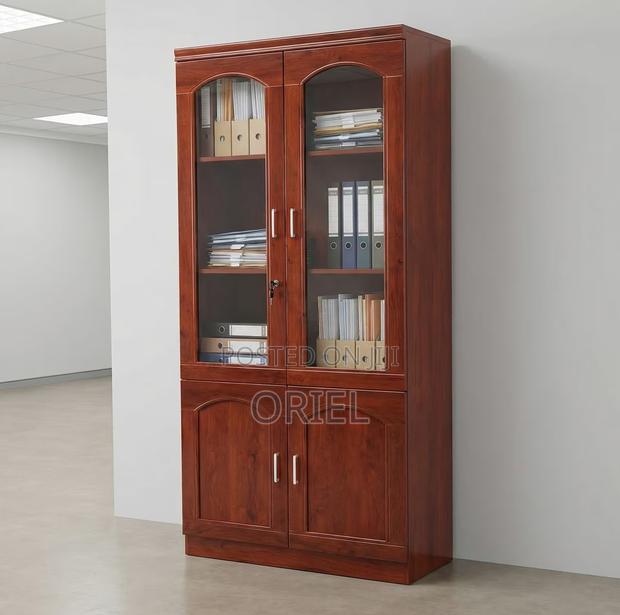 Office Cabinet : Mahogany Office Storage Cabinet - thumbnail 20