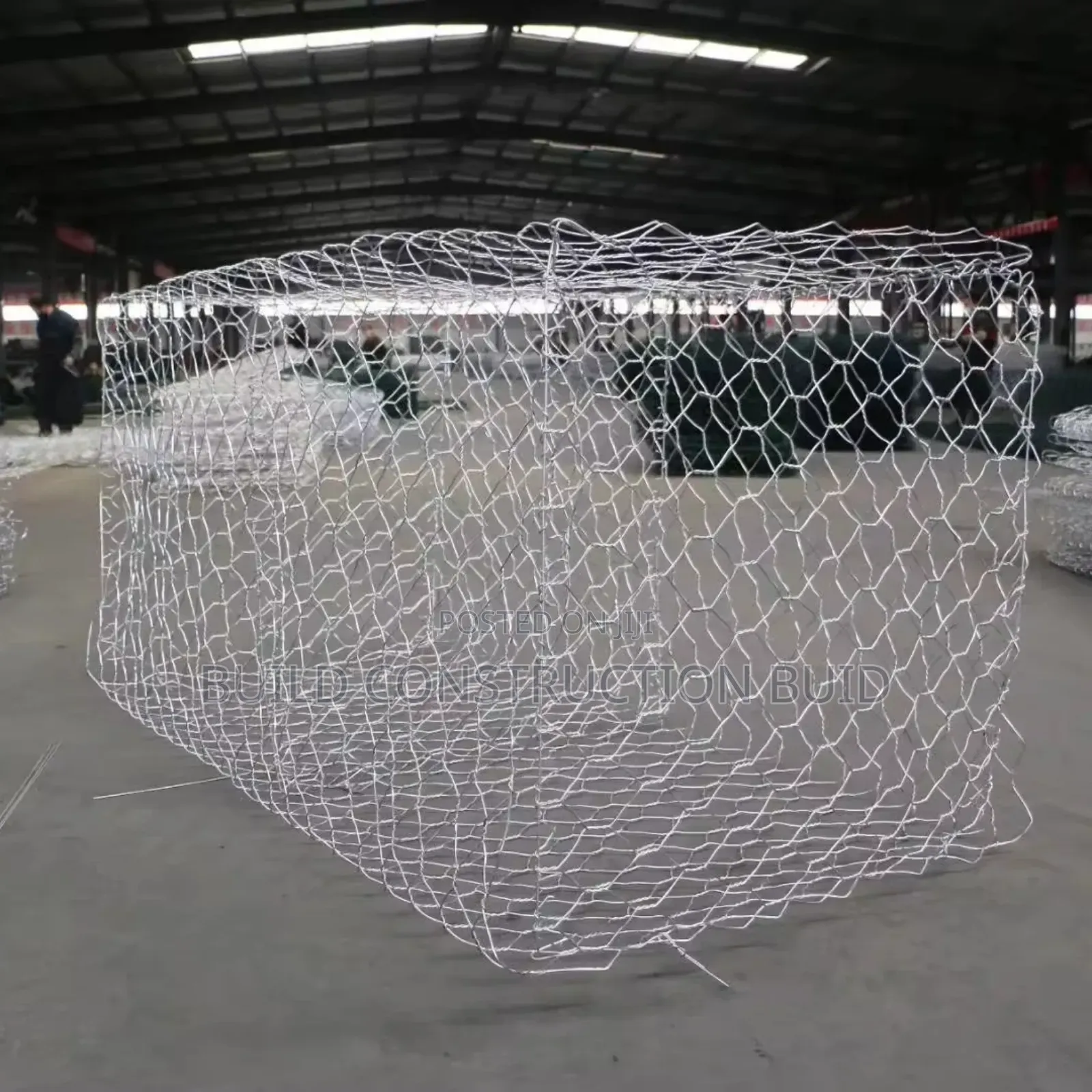Stone Cage Gabion Boxes 2 × 1× 1..2.4 Wire Diameter