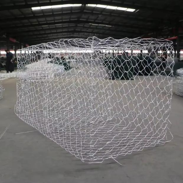 Stone Cage Gabion Boxes 2 × 1× 1..2.4 Wire Diameter