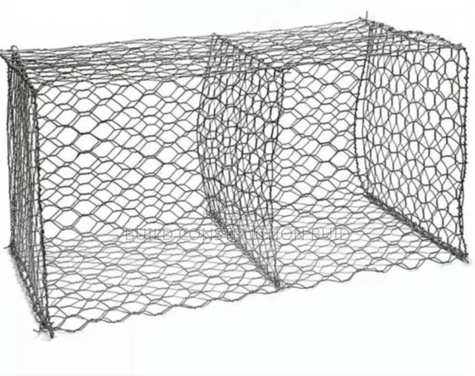 Stone Cage Gabion Boxes 2 × 1× 1..2.4 Wire Diameter