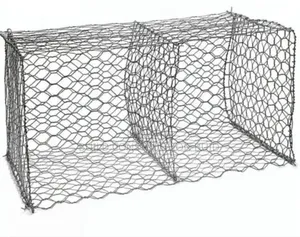 Stone Cage Gabion Boxes 2 × 1× 1..2.4 Wire Diameter