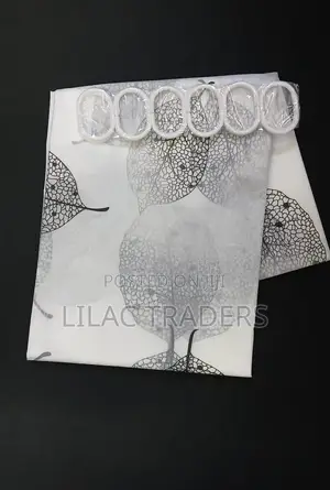 Waterproof Shower Curtain With Hooks