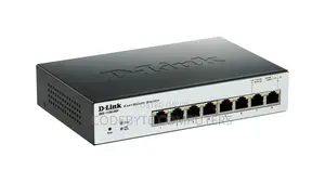 D-Link 8 Port PoE Gigabit Smart Managed Switch – DGS-F1100-10PS-E/B