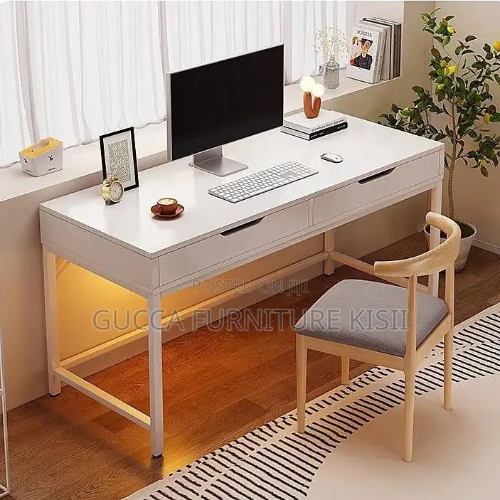 Study Desk; Home Office 2-Locker Study Desk