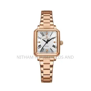 Naviforce Nf5065 Rose Gold Watch Women Brown