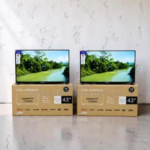 Low Prices Solarmax 43 Inch Smart Android Digital QLED TVs