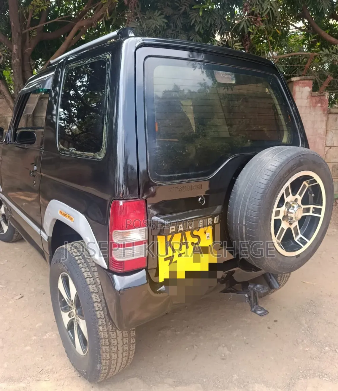 Mitsubishi Pajero Mini 1999 Black