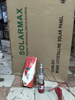 RUTAN Solar Water Pump 250W 50M 24V With Solar Panel 350 Watt Full Set