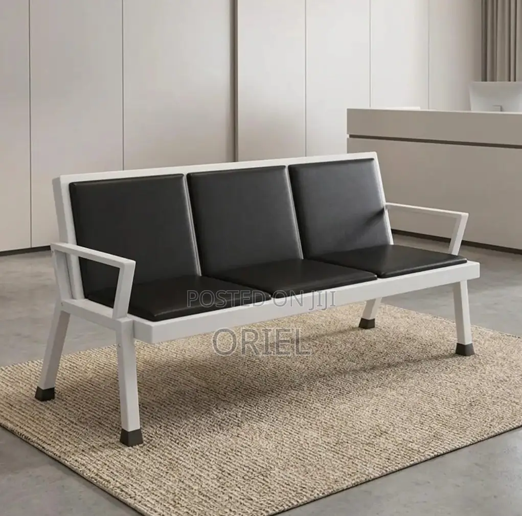 Office Bench : Padded Lobby Visitor Bench