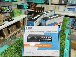 Dlink DGS-F1010P-E 250M 10-Port 1000Mbps Switch With 8 PoE Ports