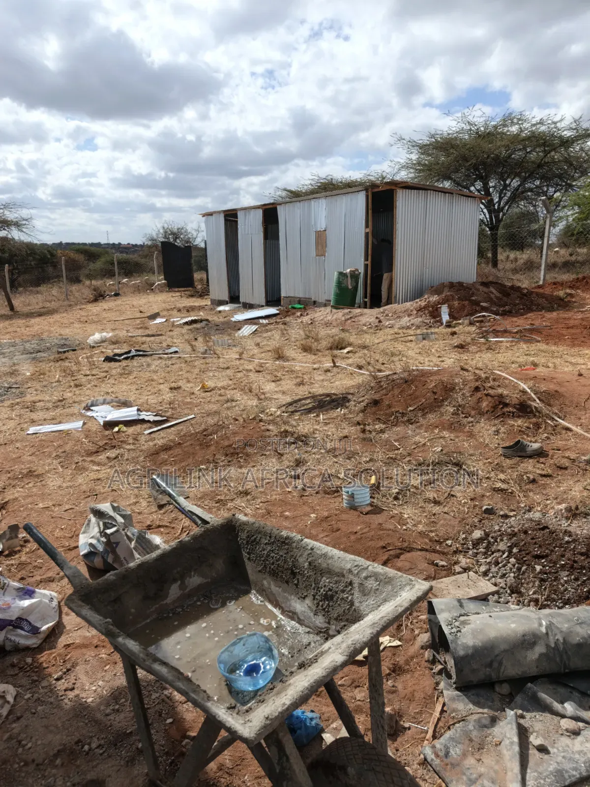 Construction of Simple Mabati House