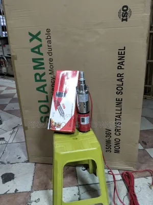 Agri-Farming SOLAR PUMP 250W 50M 24v and Solar Panel 350 Watts