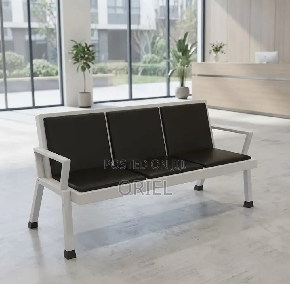 Office Bench : Padded Lobby Visitor Bench