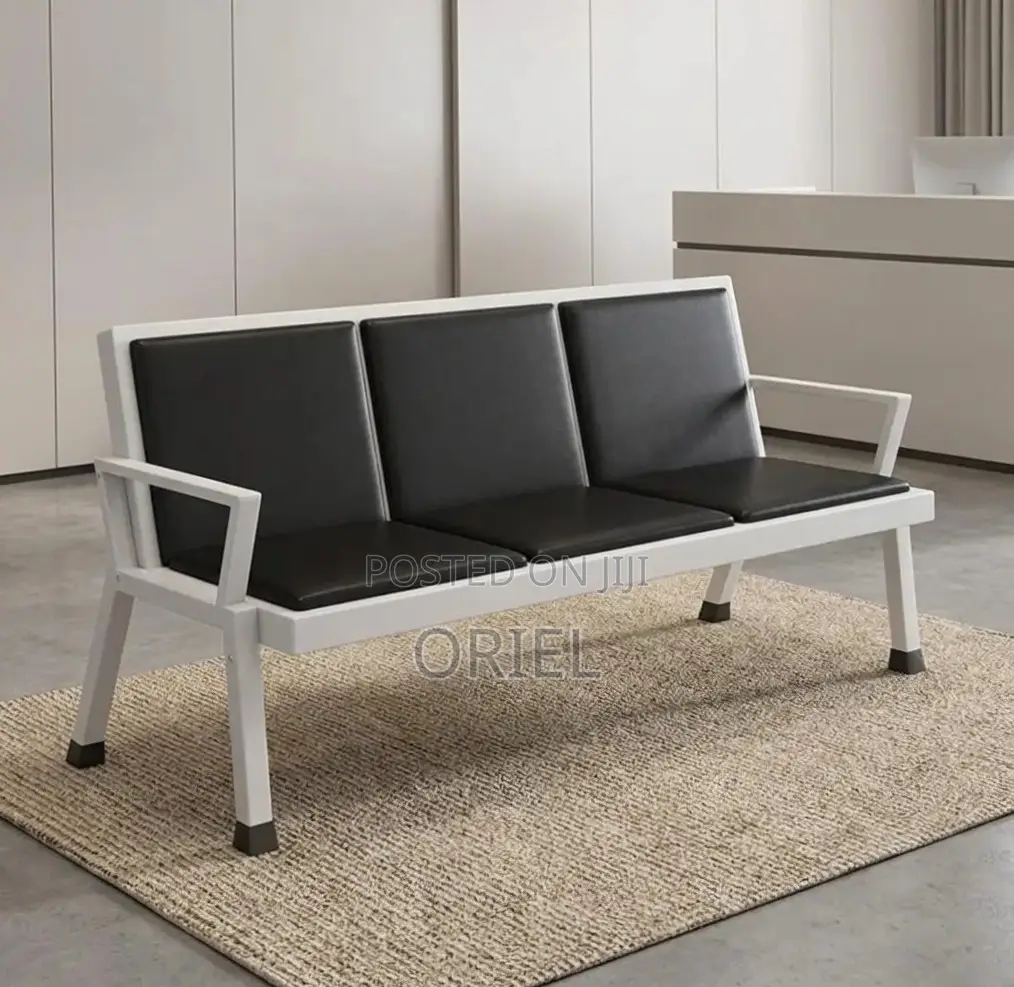 Office Bench : Padded Lobby Visitor Bench