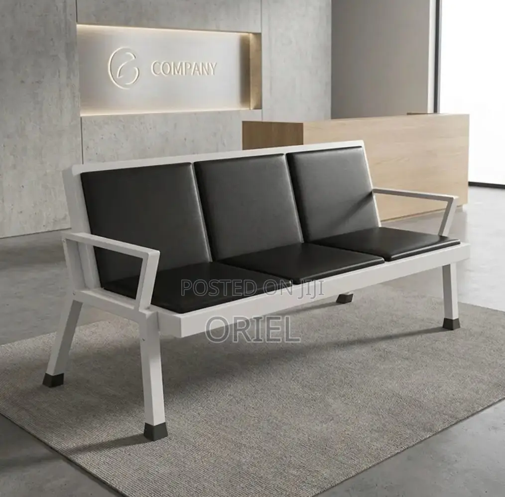 Office Bench : Padded Lobby Visitor Bench
