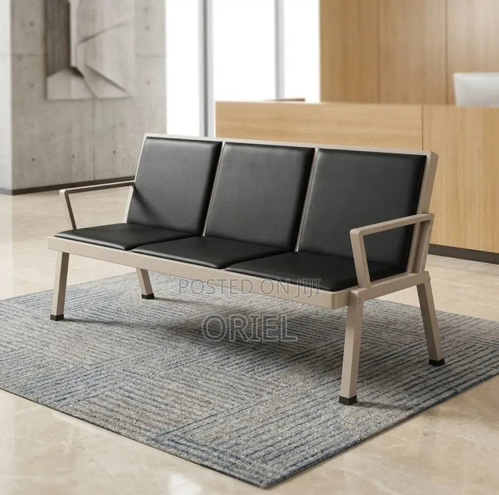 Office Bench : Padded Lobby Visitor Bench