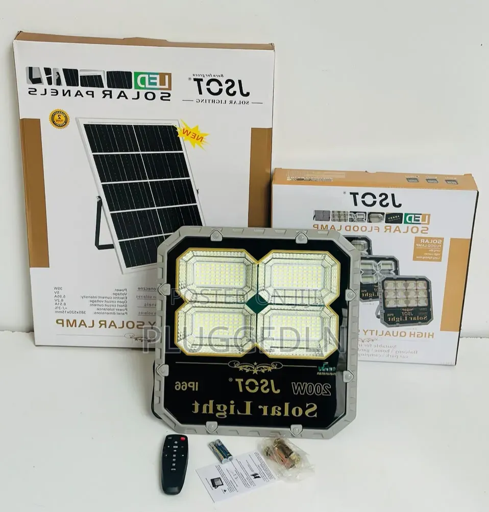 JSOT 200W Solar Flood Light.