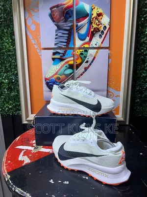 Nike ACG ZoomX Ultrafly “Sail and Safety Orange”