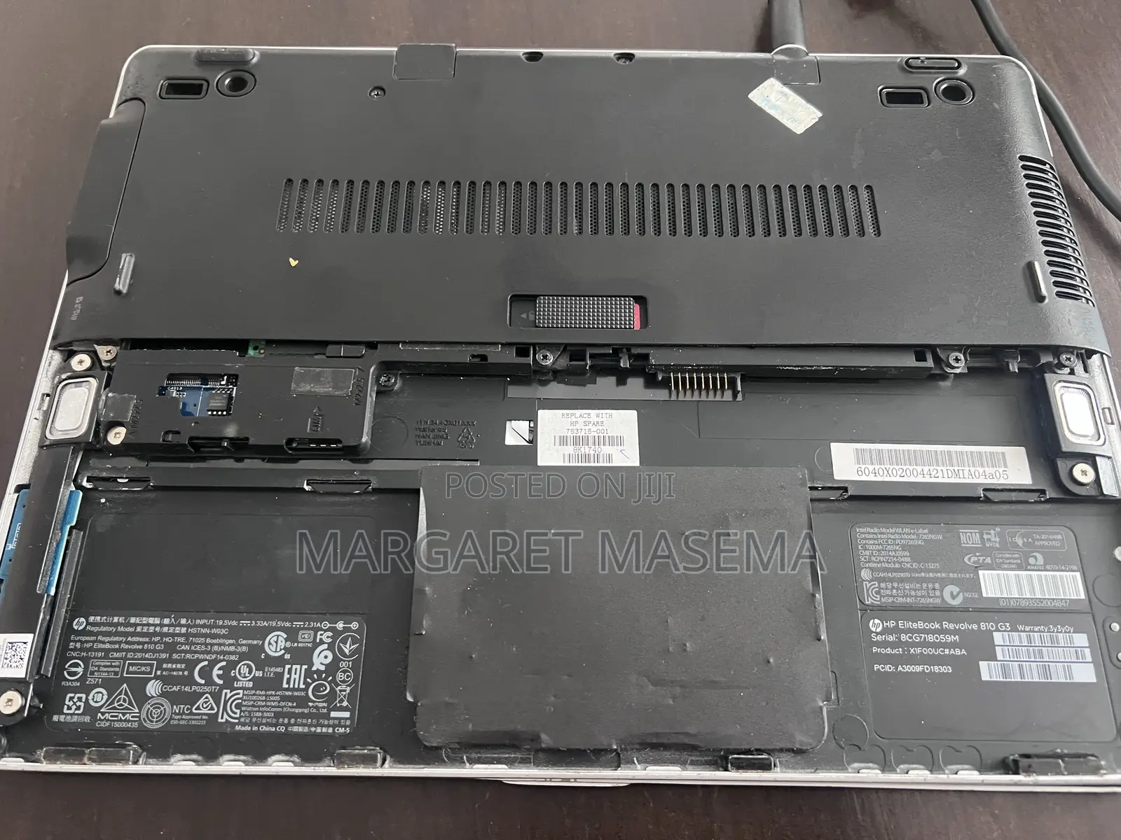 Laptop HP EliteBook Revolve 810 G1 8GB Intel Core i5 HDD 32GB
